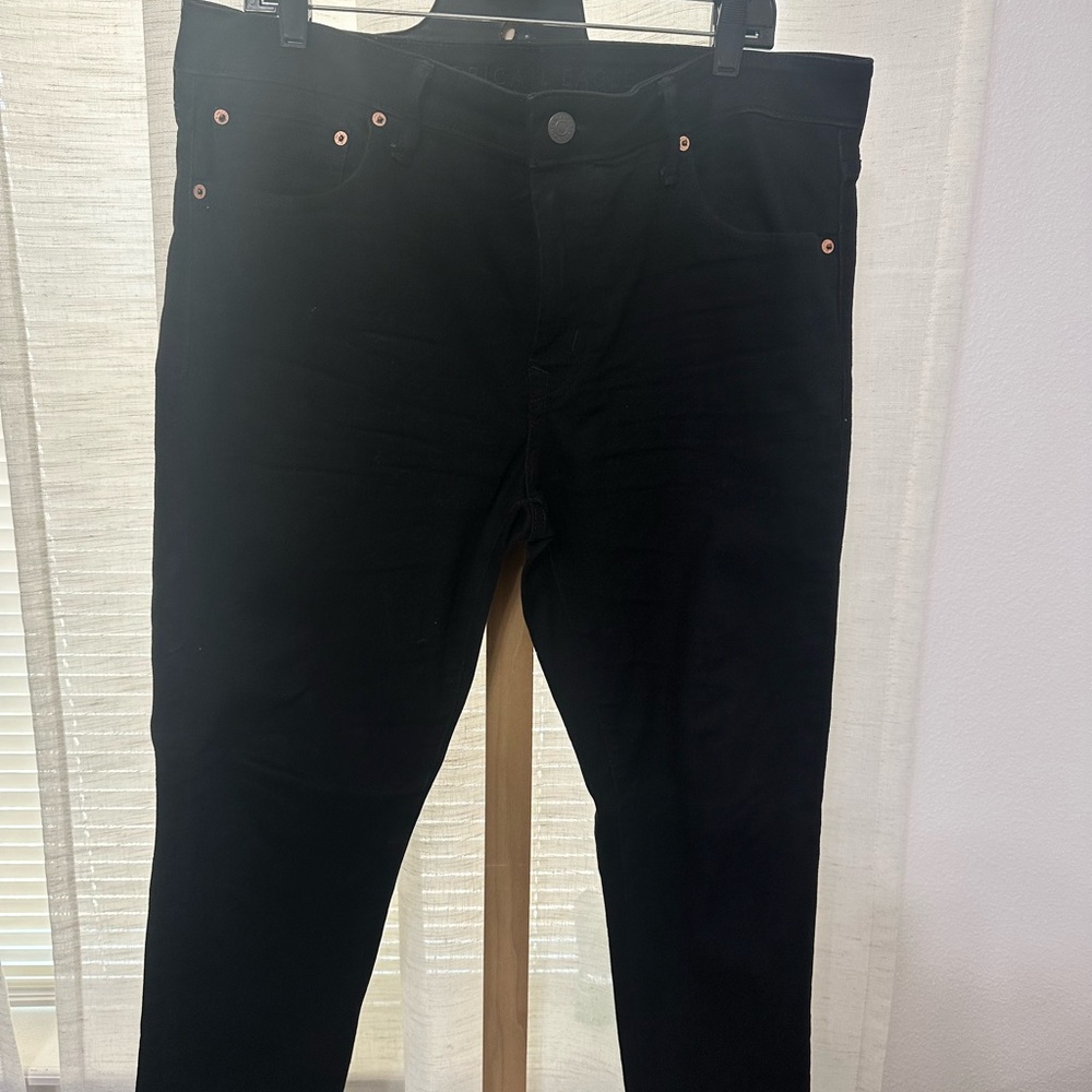 American Eagle Men's Black Jeans